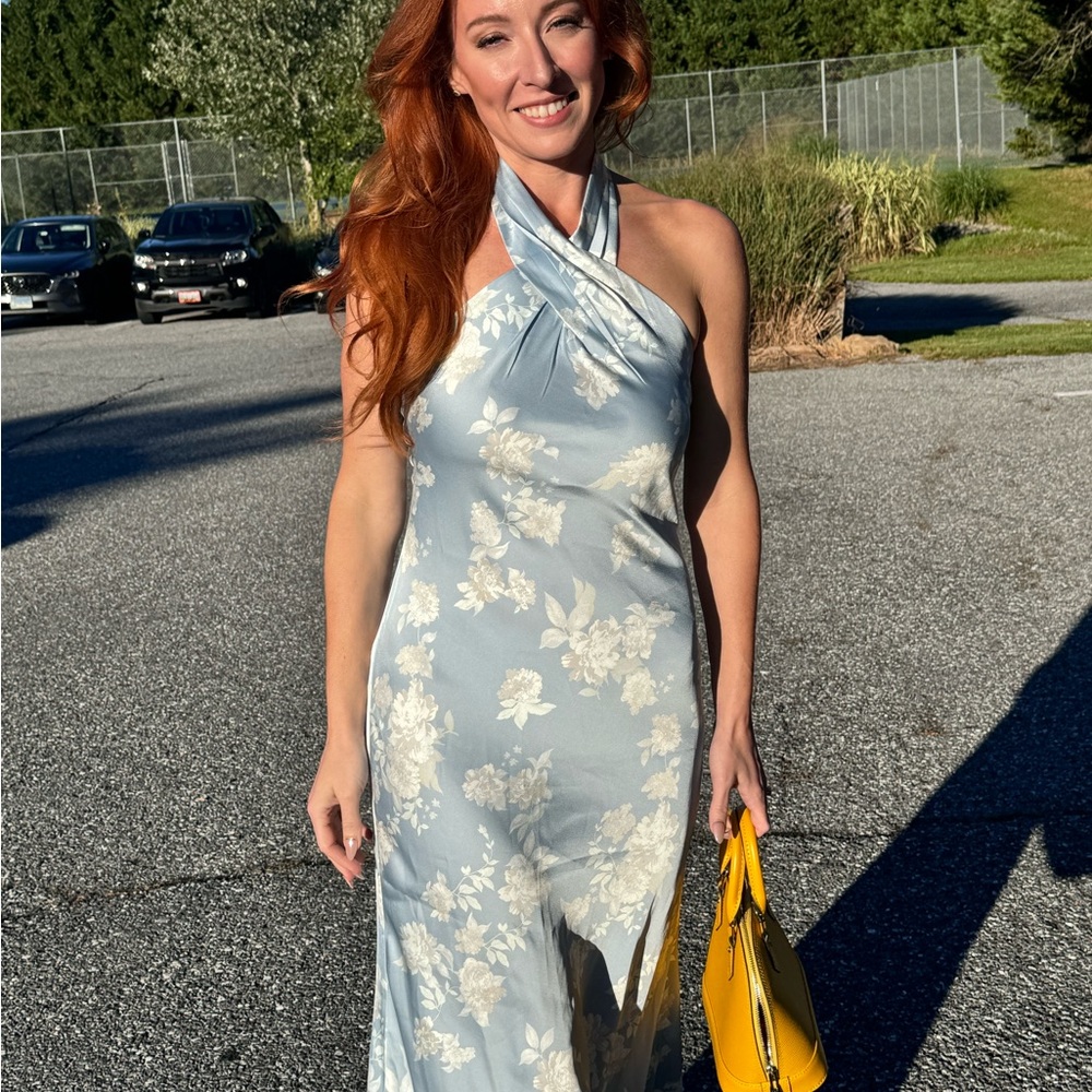 Floral Halter Dress